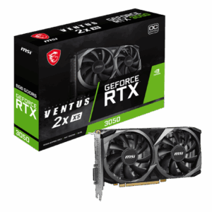 MSI NVIDIA RTX 3050 VENTUS 2X XS 8G OC