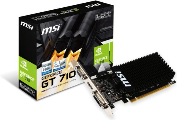MSI GF GT710 2GD3H LP 2GB DDR3 PCI-E