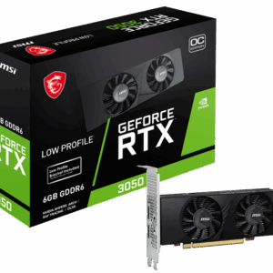 MSI NVIDIA RTX 3050 LP 6G OC