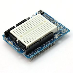 Arduino Prototyping Shield + Mini Breadboard for Arduino Uno