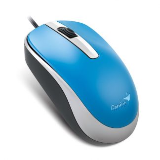 Genius DX-120 Wired Optical Mouse, Blue