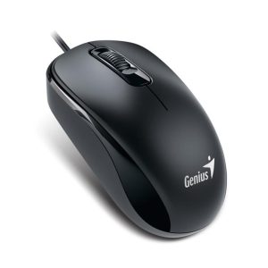 Genius DX-120 Wired Optical Mouse, Black