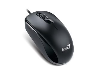Genius DX-120 Wired Optical Mouse, Black
