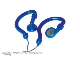 HQ STEREO EAR HOOK HEADPHONES