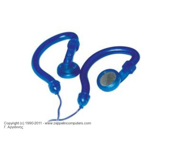 HQ STEREO EAR HOOK HEADPHONES