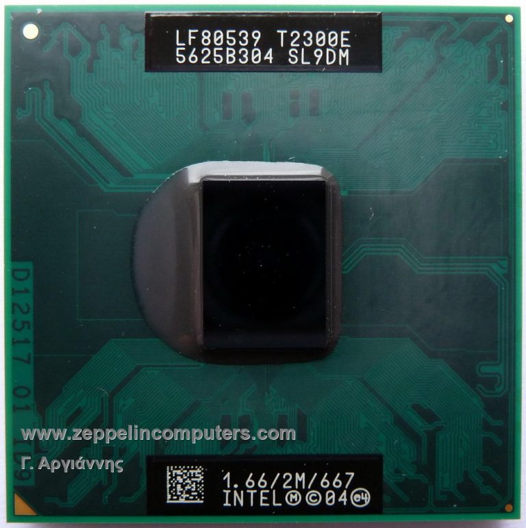 Processore Intel Core Duo T2600 2,16 GHz 2 MB CPU