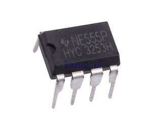 RC Timer NE555P Single Bipolar 10V 500kHz