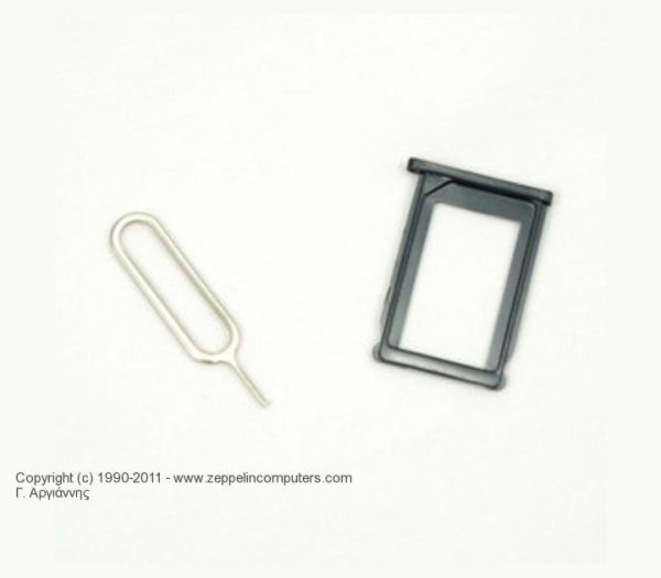 iPhone 4g Sim Card Tray Holder + Ejector Pin