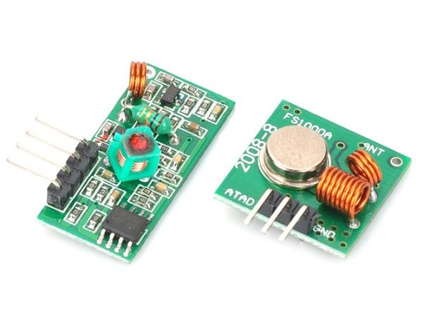 RF 433MHz Transmitter and Receiver Link kit for Arduino