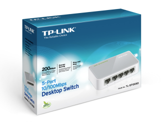 TP-Link TL-SF1005D 5ports switch RJ-45 100 Mbps