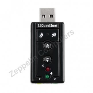 USB EXTERNAL 3D 7.1 CHANNEL SOUND CARD